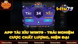 App Tài Xỉu Win79: Trải Nghiệm Cá Cược Chất Lượng, Hiện Đại