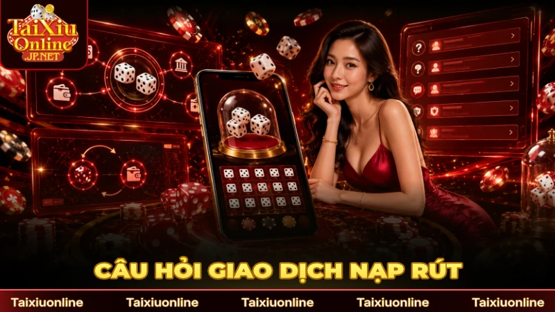 Câu hỏi xoay quanh giao dịch nạp rút trực tuyến