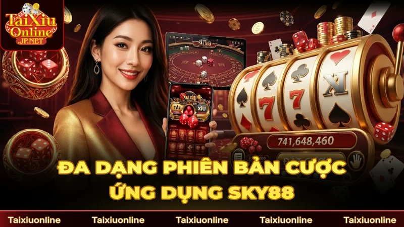 Đa dạng phiên bản cược trên ứng dụng Sky88
