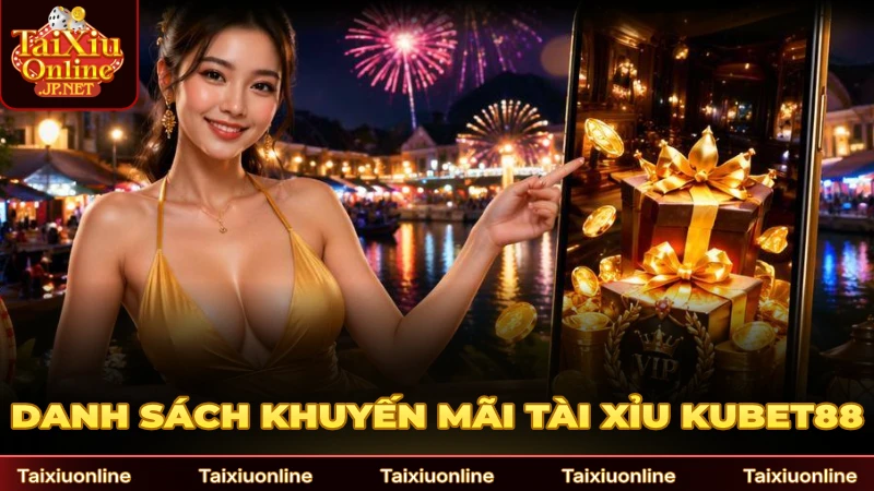 Danh sách các khuyến mãi Tài Xỉu Kubet88