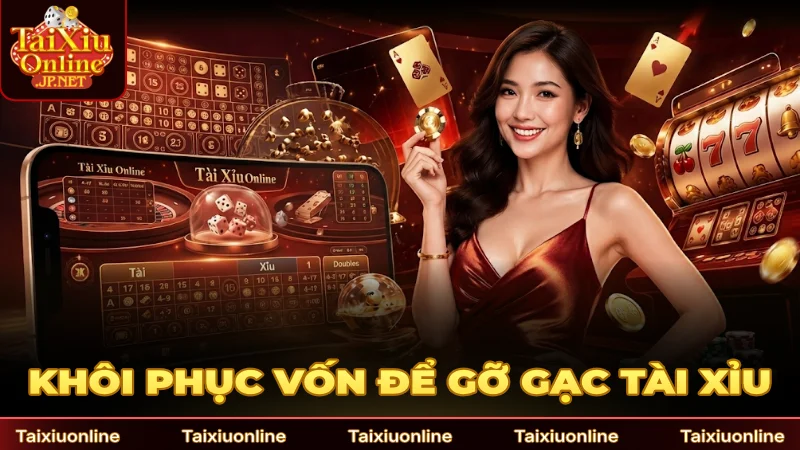 Học cách khôi phục vốn để gỡ gạc Tài Xỉu
