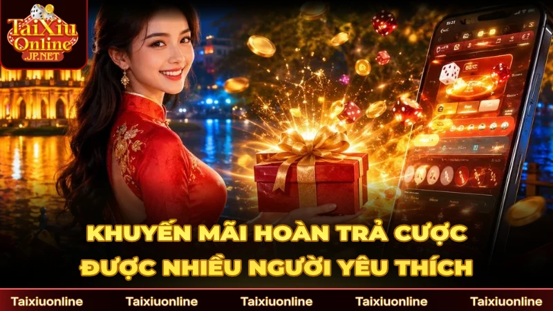 Khuyến mãi hoàn trả cược được nhiều người yêu thích quan tâm