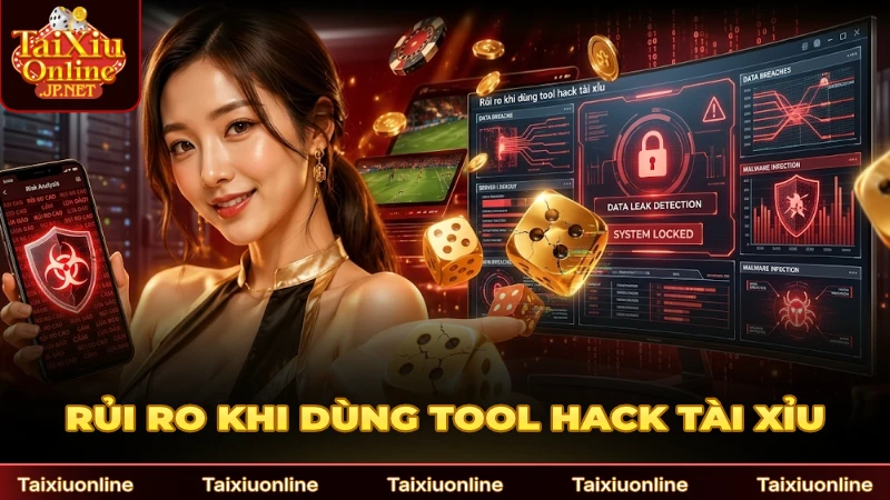 Rủi ro khi dùng các loại tool hack tài xỉu