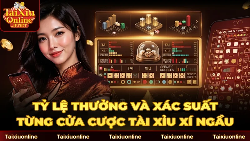 Tỷ lệ thưởng và xác suất từng cửa cược
